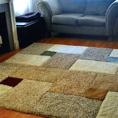cheap area rug diy